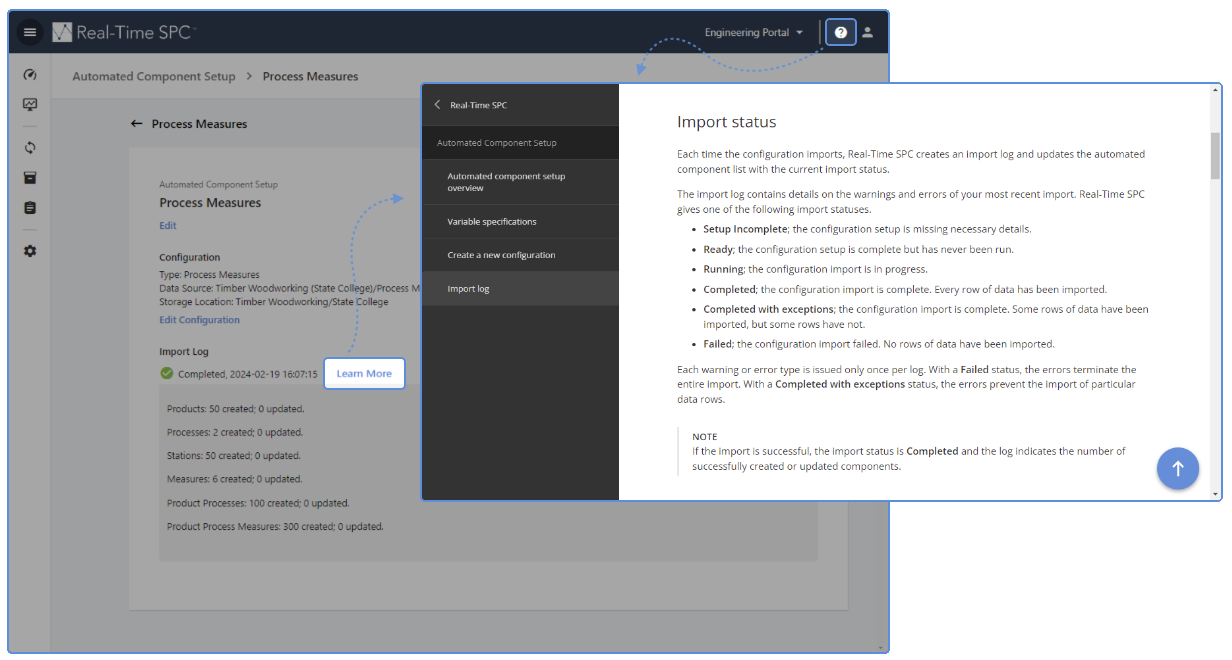 Documentación integrada del producto