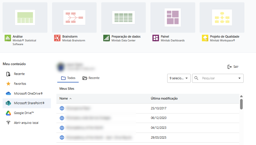 Integração com o SharePoint